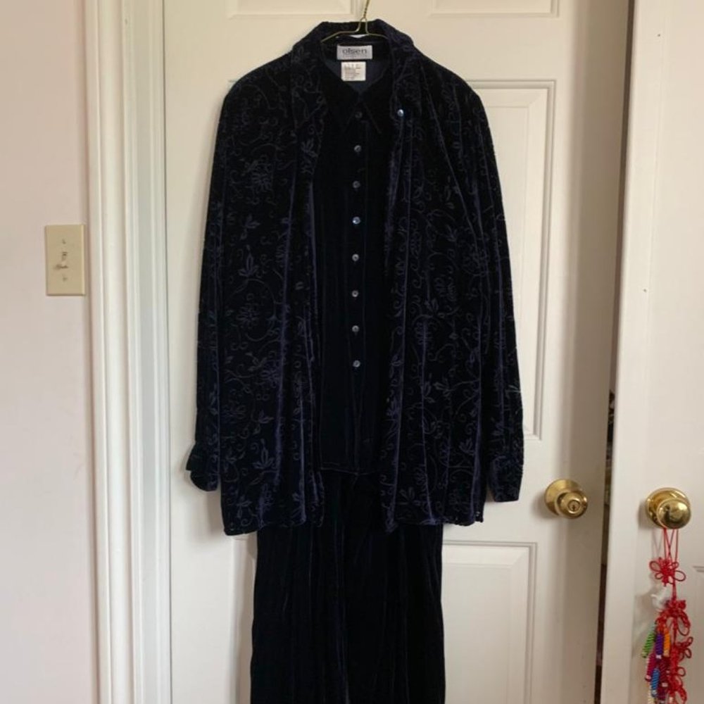 Blue Blazer Set